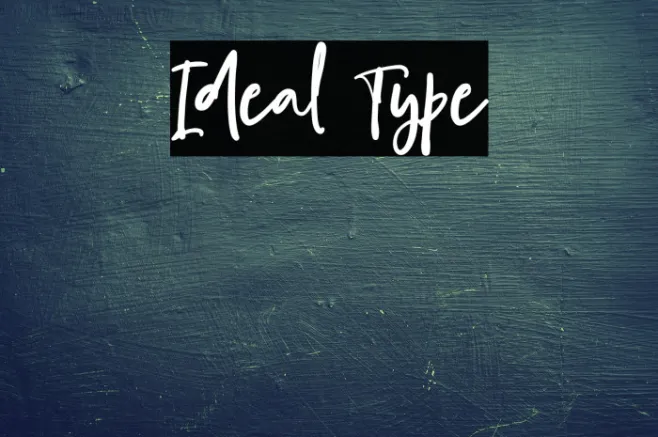 Ideal Type Example 1