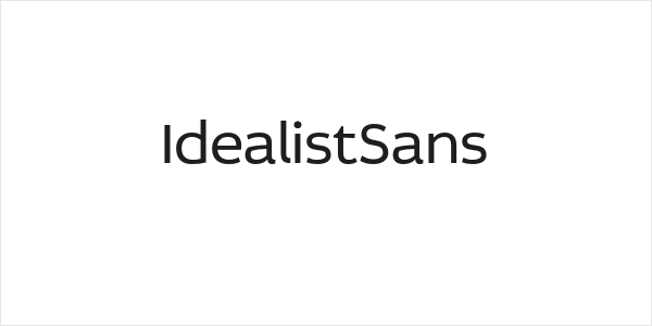 IdealistSans Logo