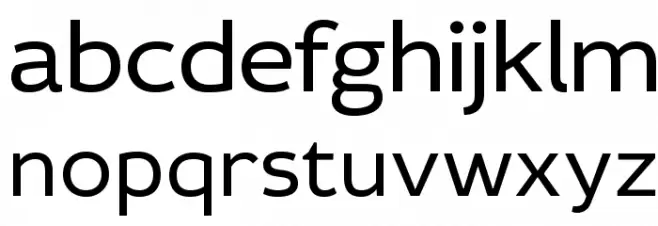 IdealistSans Fuentes MINÚSCULAS