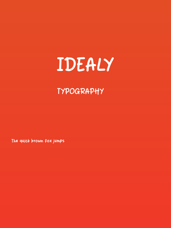 Idealy Poster