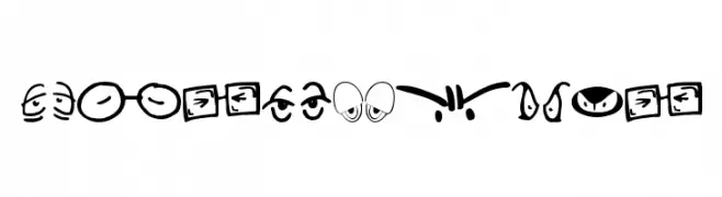 IdentAKitEyes  font caratteri gratis