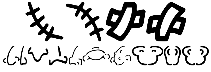 IdentAKitFaceBits Font OTHER CHARS
