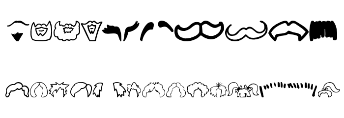 IdentAKitHair Font LOWERCASE