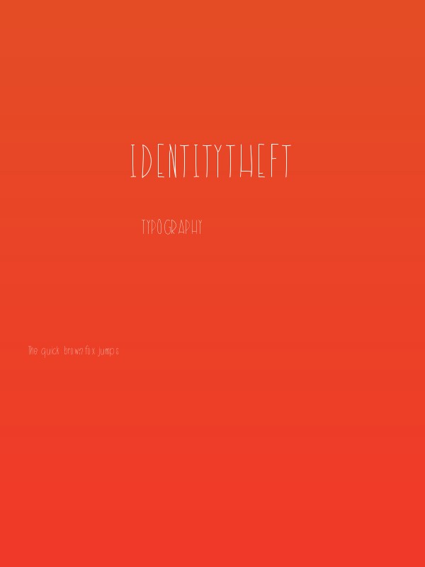 IdentityTheft Poster