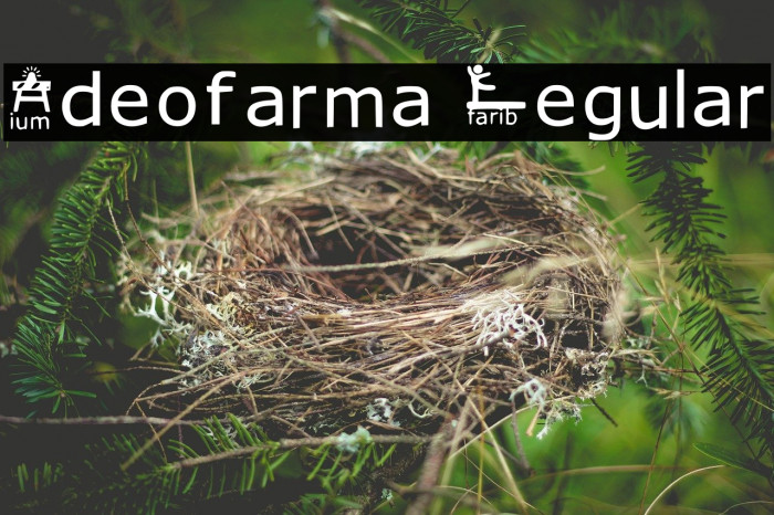 Ideofarma Regular Font examples