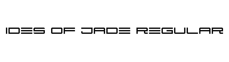 Ides of Jade Regular  baixar fontes gratis