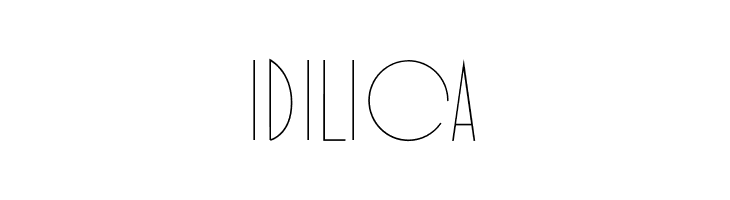 Idilica  नि: शुल्क फ़ॉन्ट्स डाउनलोड