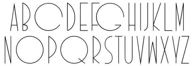 Idilica Шрифта ВЕРХНИЙ