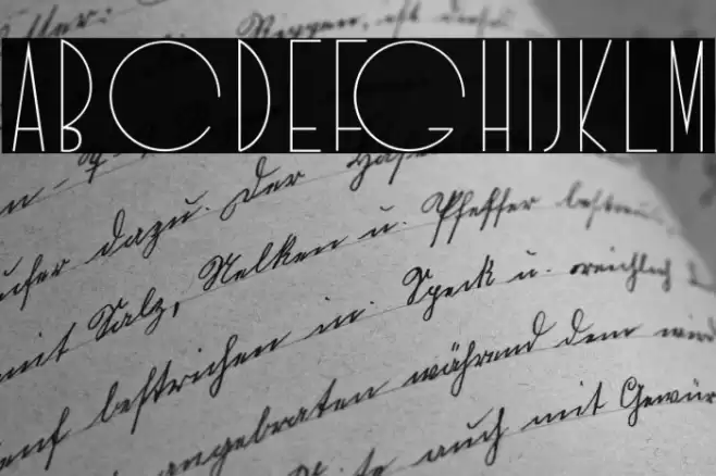 Idilica Font examples