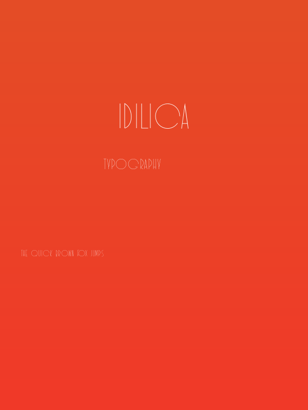 Idilica Poster