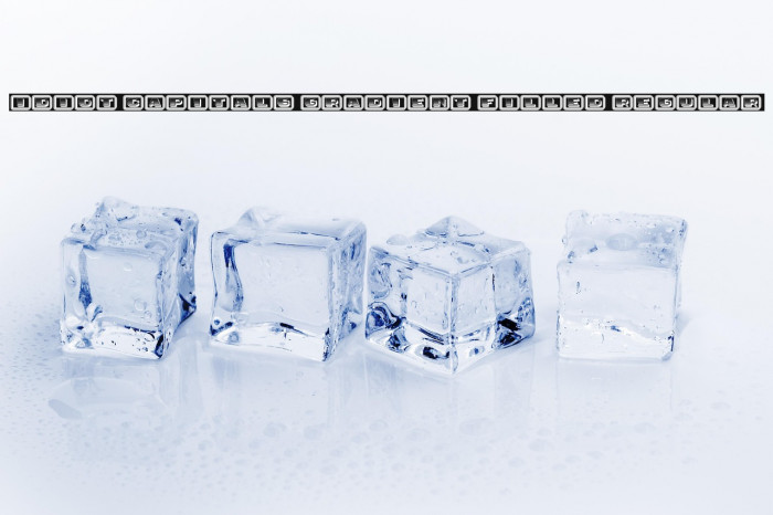 Idiot Capitals Gradient Filled Regular Example 1