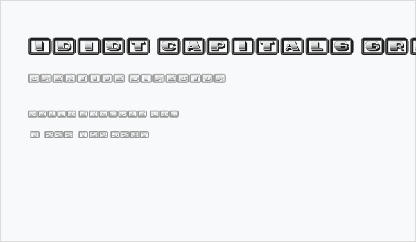 Idiot Capitals Gradient Filled Regular Business Card