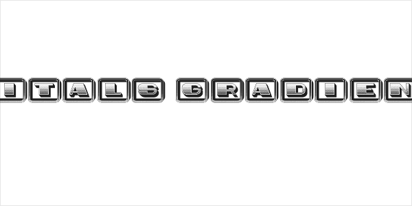 Idiot Capitals Gradient Regular Logo