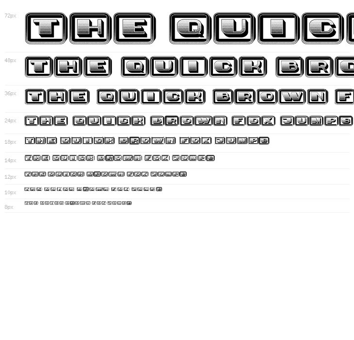 Idiot Capitals Gradient Regular Waterfall