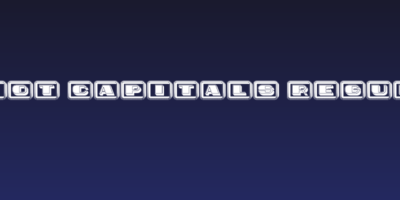 Idiot Capitals Regular Social Header