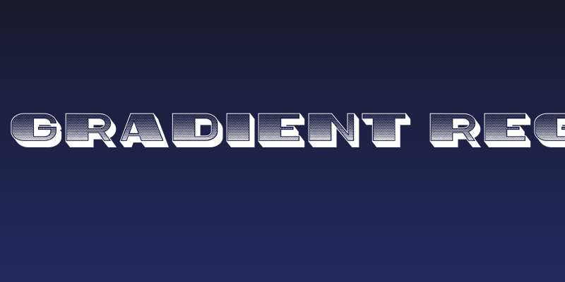 Idiot Gradient Regular Social Header