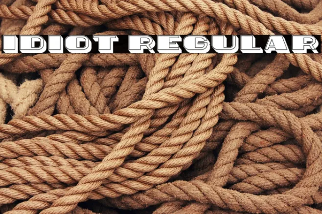 Idiot Regular Example 1