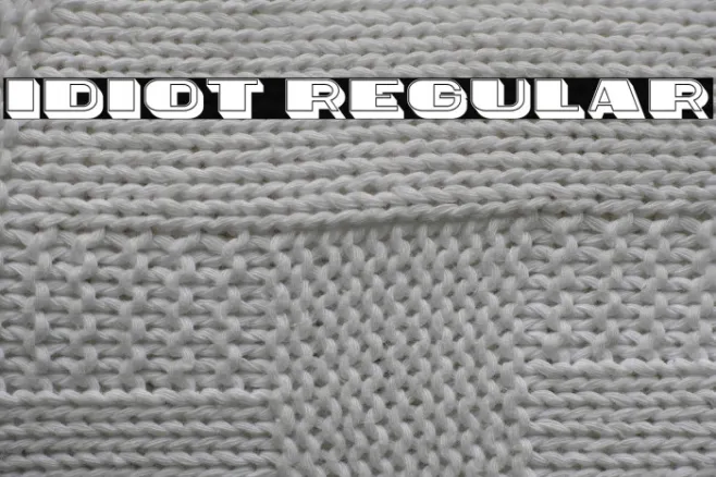 Idiot Regular Example 2