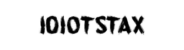 Idiot Stax  Free Fonts Download