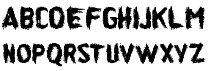 Idiot Stax Font LOWERCASE
