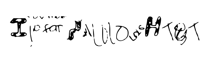 IdiotWasHere  フリーフォントのダウンロード