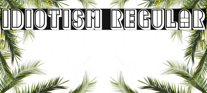 Idiotism Regular Example 1