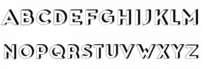 Idiots Regular Schriftart Groß