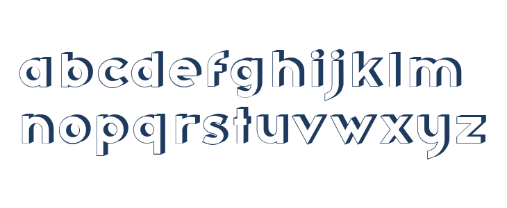 Idiots Regular Lowercase