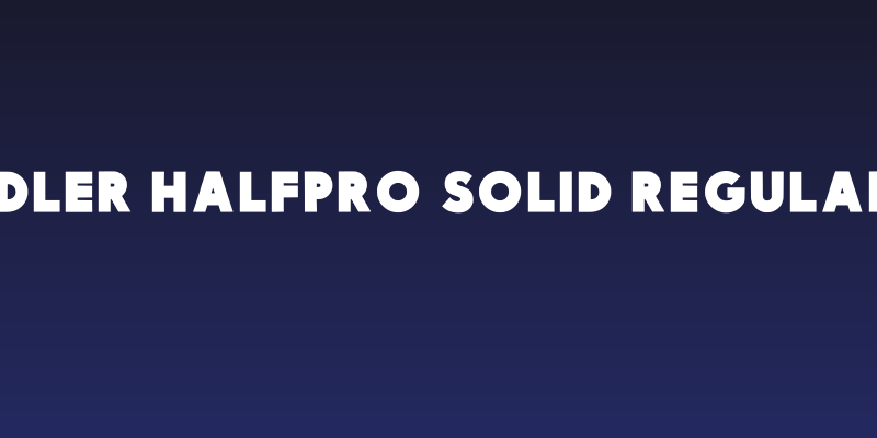 Idler Halfpro Solid Regular Social Header