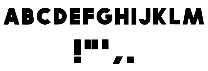 Idler Solid 15 Regular Font OTHER CHARS