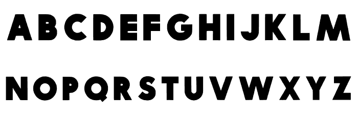 Idler Solid 15 Regular Font LOWERCASE