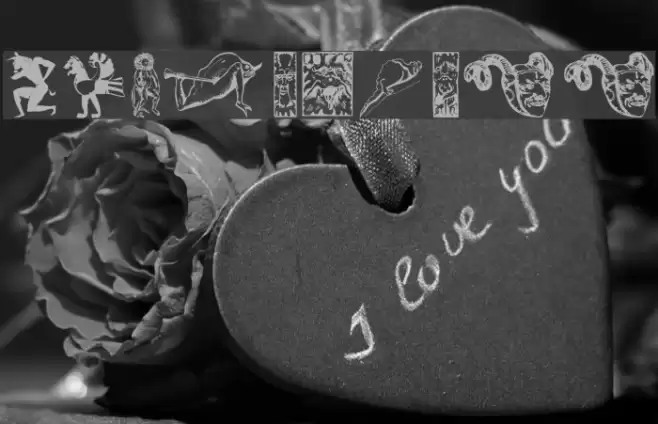 IdolsThree Font examples