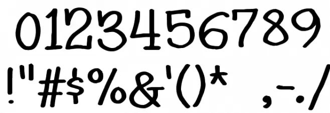 Idolwild Font OTHER CHARS