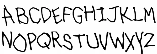 Idrawedthis Font Litere mari