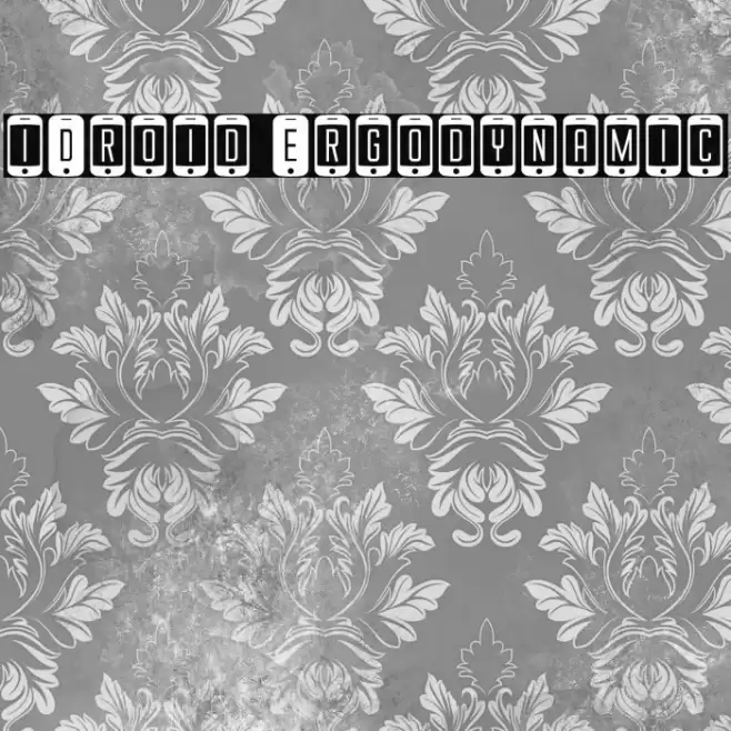 iDroid Ergodynamic Font examples