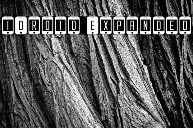 iDroid Expanded Font examples