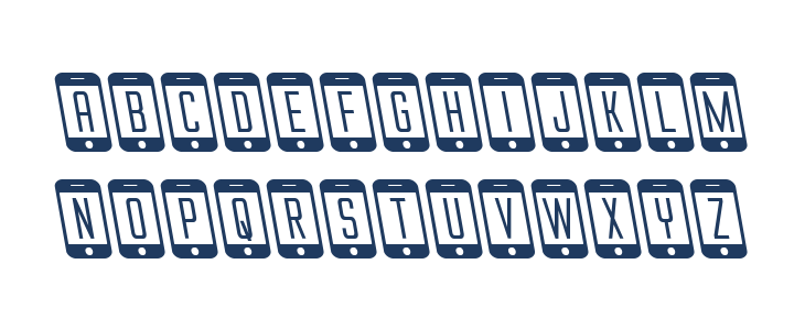 iDroid Leftalic Lowercase