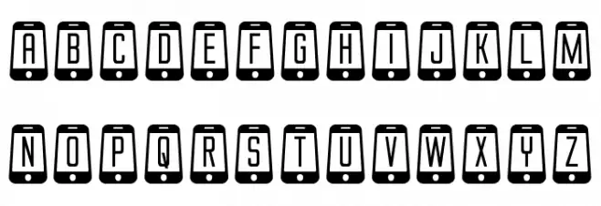 iDroid S 3D2 Fuentes MINÚSCULAS
