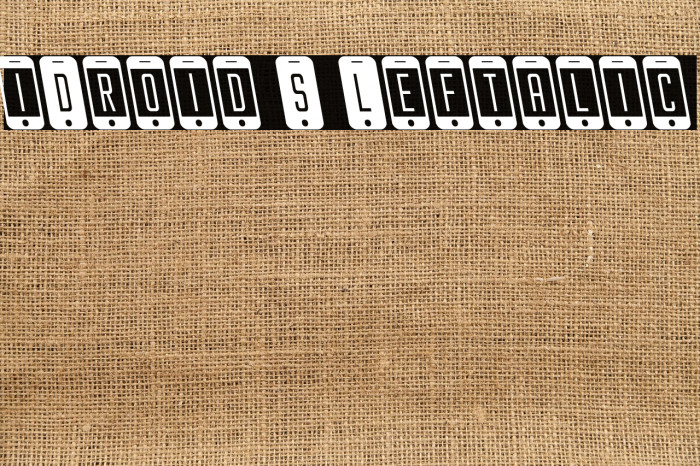 iDroid S Leftalic Example 2