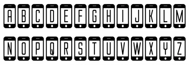 iDroid S Fuentes MINÚSCULAS