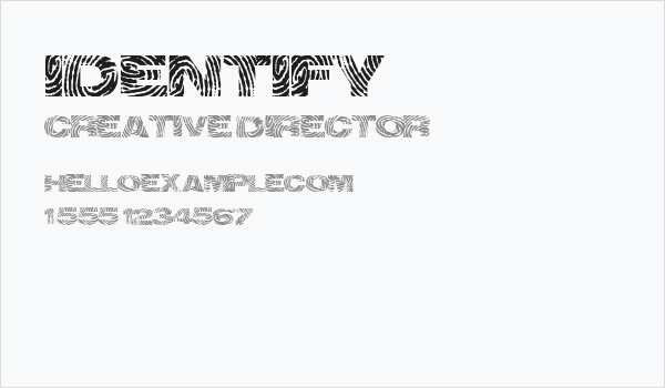 identify Business Card