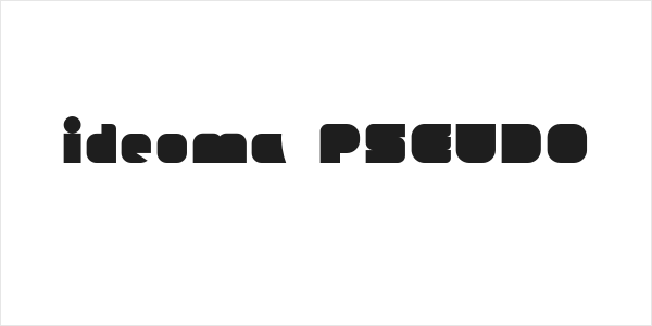 ideoma PSEUDO Logo