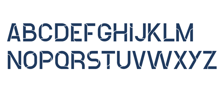 ideoma SPRAY Lowercase