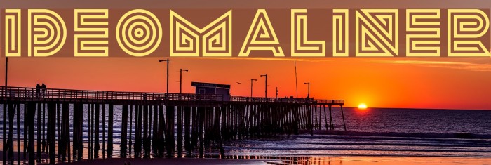 ideomaLINER Font examples