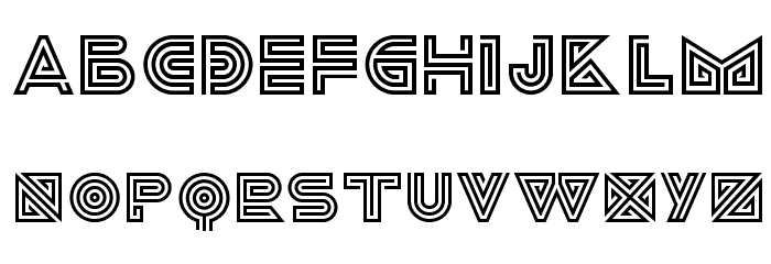 ideomaLINER Font LOWERCASE