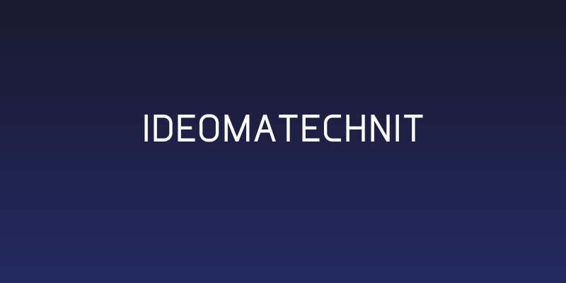 ideomaTECHNIT Social Header