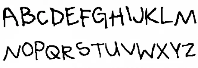 idk gay خط أحرف كبيرة