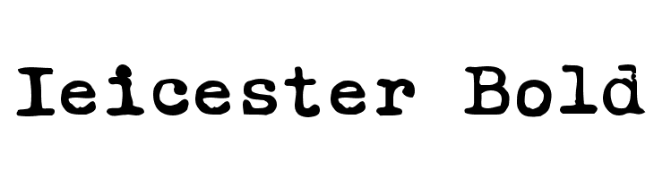 Ieicester Bold  नि: शुल्क फ़ॉन्ट्स डाउनलोड
