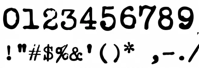 Ieicester Bold Font OTHER CHARS