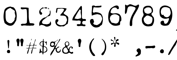 Ieicester Light Font OTHER CHARS